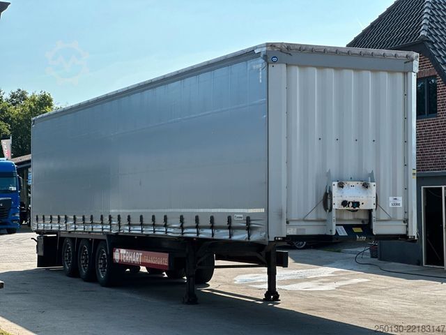 Open oplegger met zeil KRONE SD Curtainsider EDSCHA CodeXL Liftachse