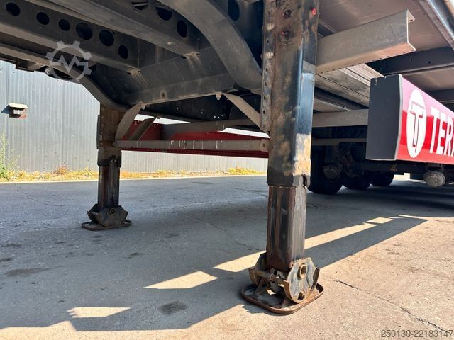 Open oplegger met zeil KRONE SD Curtainsider EDSCHA CodeXL Liftachse