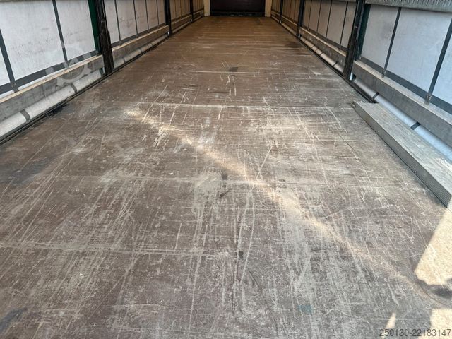 Open oplegger met zeil KRONE SD Curtainsider EDSCHA CodeXL Liftachse