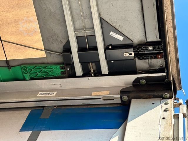 Open oplegger met zeil KRONE SD Curtainsider EDSCHA CodeXL Liftachse