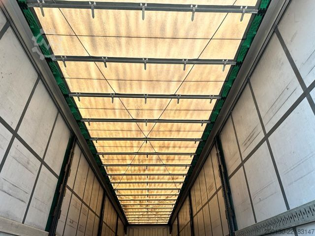 Open oplegger met zeil KRONE SD Curtainsider EDSCHA CodeXL Liftachse