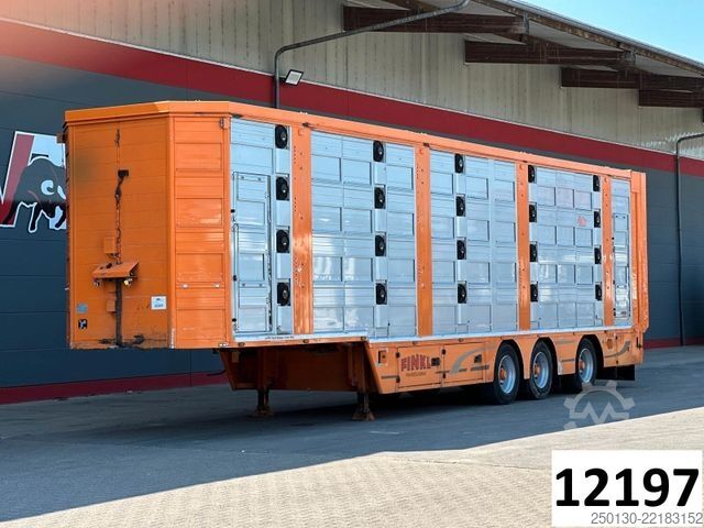 Veetrailer oplegger Finkl SAV35 4.Stock Hubdach Lift Tränke Tridec