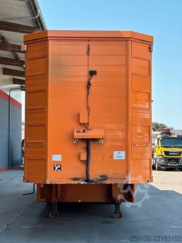 Veetrailer oplegger Finkl SAV35 4.Stock Hubdach Lift Tränke Tridec