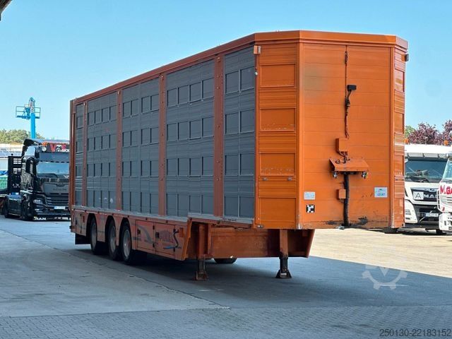 Veetrailer oplegger Finkl SAV35 4.Stock Hubdach Lift Tränke Tridec