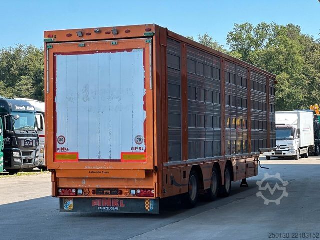 Veetrailer oplegger Finkl SAV35 4.Stock Hubdach Lift Tränke Tridec
