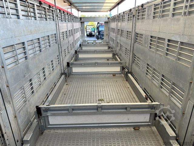 Veetrailer oplegger Finkl SAV35 4.Stock Hubdach Lift Tränke Tridec
