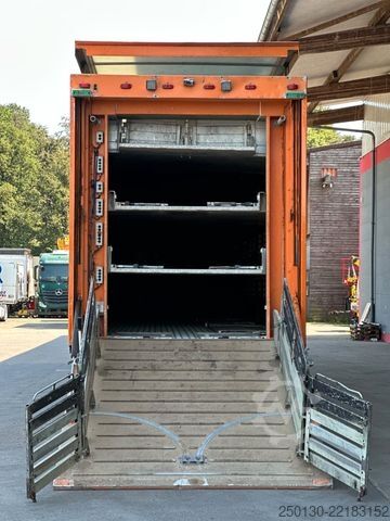 Veetrailer oplegger Finkl SAV35 4.Stock Hubdach Lift Tränke Tridec