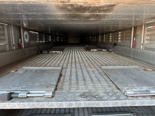 Veetrailer oplegger Finkl SAV35 4.Stock Hubdach Lift Tränke Tridec