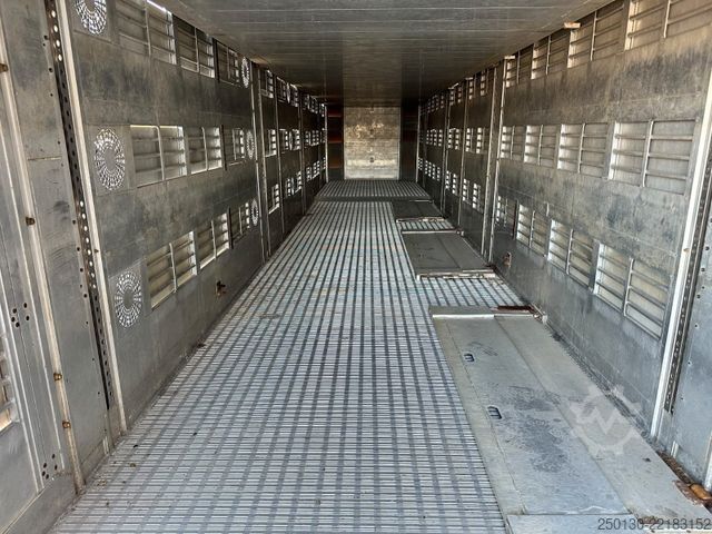 Veetrailer oplegger Finkl SAV35 4.Stock Hubdach Lift Tränke Tridec