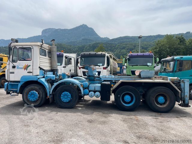 Speciális rendeltetésű teherautó MAN Steyr 32.403 Silent 8x4 Sülo Aufsteller Bj