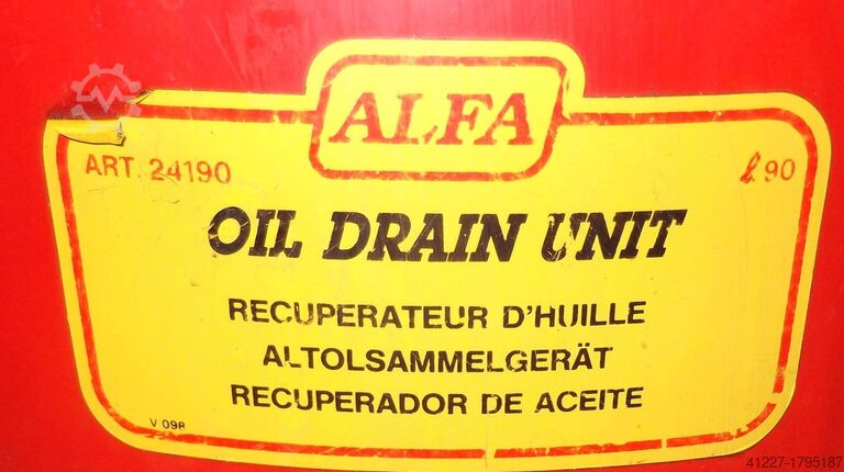 Altölsammelgerät Alfa 90 Ltr.