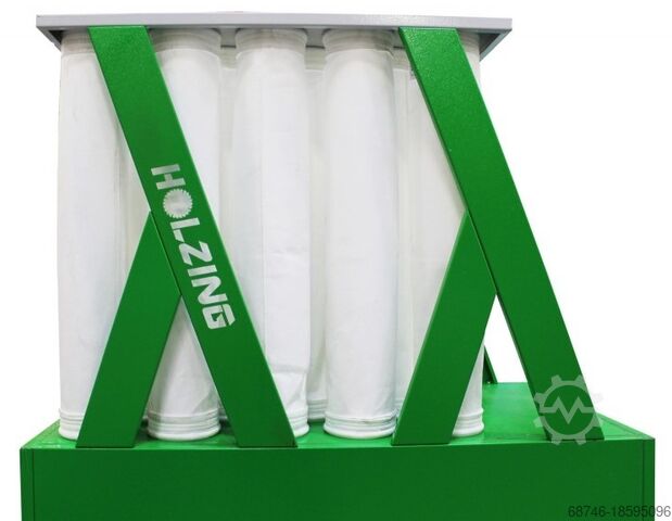 Mobiel afzuigsysteem 4500 m3h Holzing S125 4500 m3h