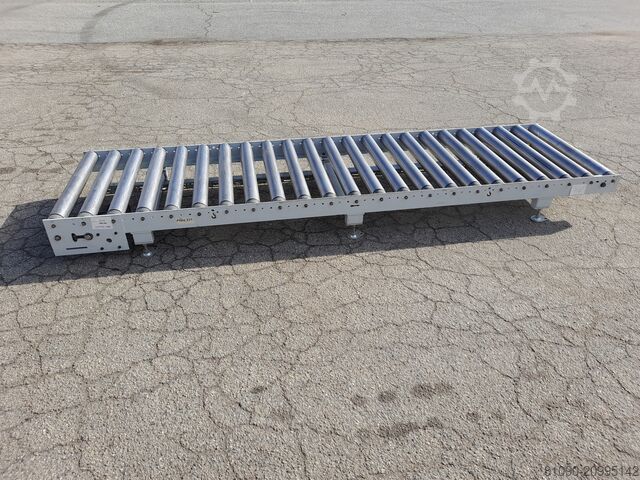 Transportador de rodillos motorizado 3400x910x300, rodillo L=900  