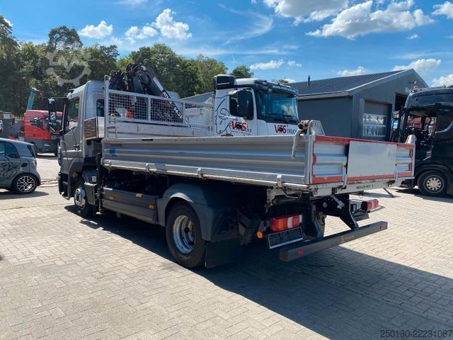 Tresidig tippbil MERCEDES-BENZ Atego 923 4x2BB MEILLER DSK & ATLAS 66.3E LK