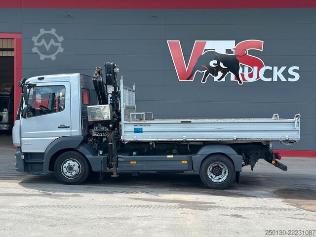 Üç taraflı damperli kamyon MERCEDES-BENZ Atego 923 4x2BB MEILLER DSK & ATLAS 66.3E LK