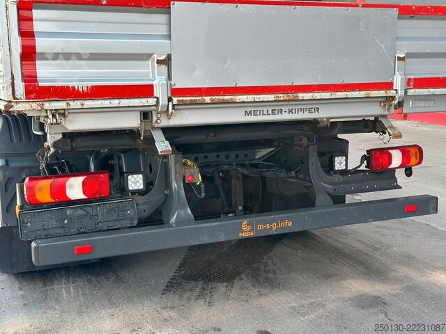 Üç taraflı damperli kamyon MERCEDES-BENZ Atego 923 4x2BB MEILLER DSK & ATLAS 66.3E LK