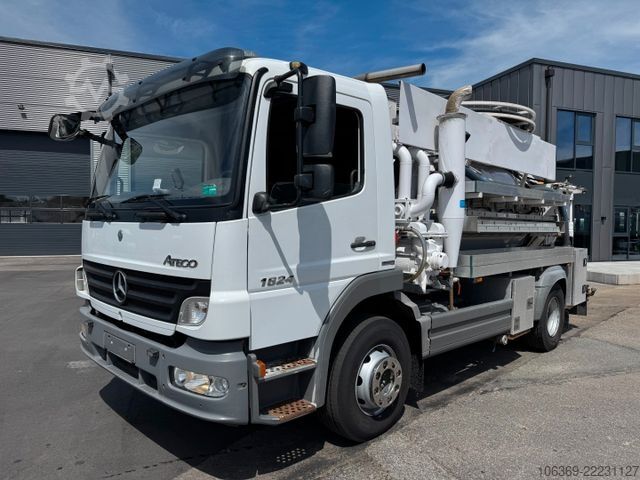 Vakuumtankbil MERCEDES-BENZ Atego 1624 4x2 DSU kombiline 5400 L