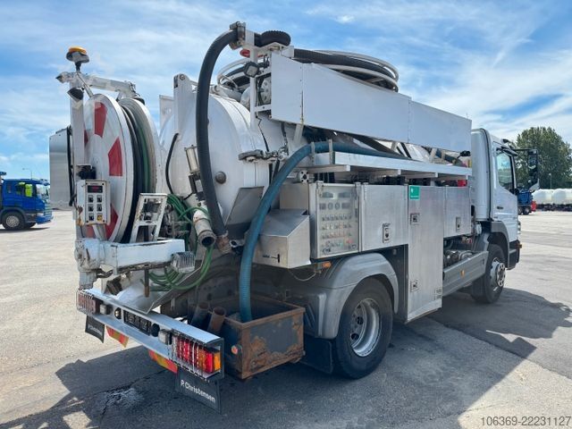 Vakuumtankbil MERCEDES-BENZ Atego 1624 4x2 DSU kombiline 5400 L