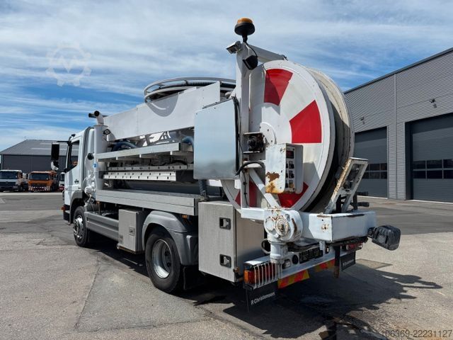 Vakuumtankbil MERCEDES-BENZ Atego 1624 4x2 DSU kombiline 5400 L