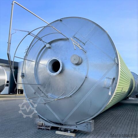Silotank / Verticale tank Randers Rustfri T 200 m3