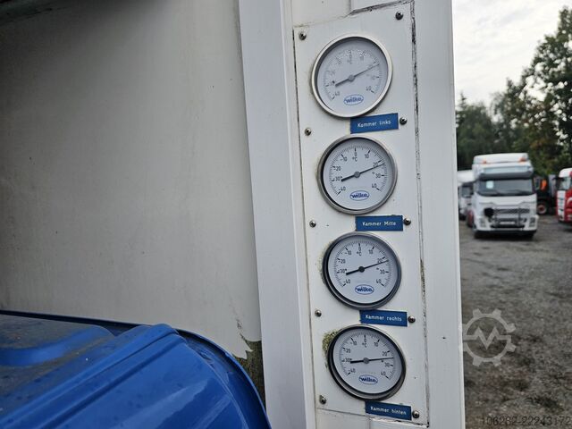Koelwagen Volvo FM330 Multizone Lenk u. Kühlkoffer