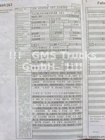 Sklápěcí vůz MERCEDES-BENZ Actros 4143 / Meiller Bordmatik / German / TÜV