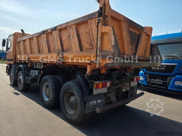 Třístranný sklápěč MERCEDES-BENZ Actros 4143 / Meiller Bordmatik / German TÜV