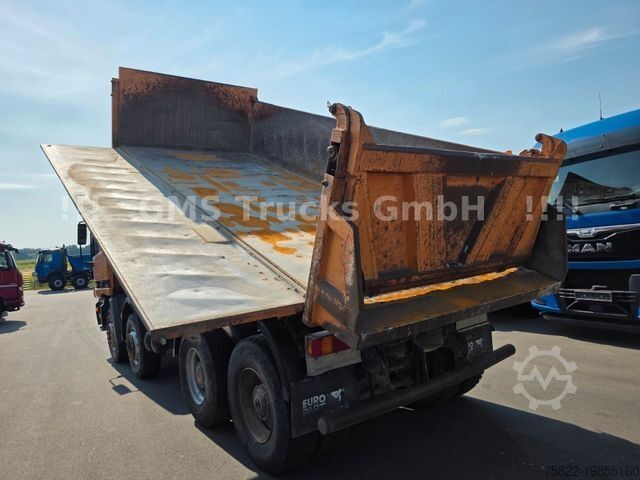 Třístranný sklápěč MERCEDES-BENZ Actros 4143 / Meiller Bordmatik / German TÜV