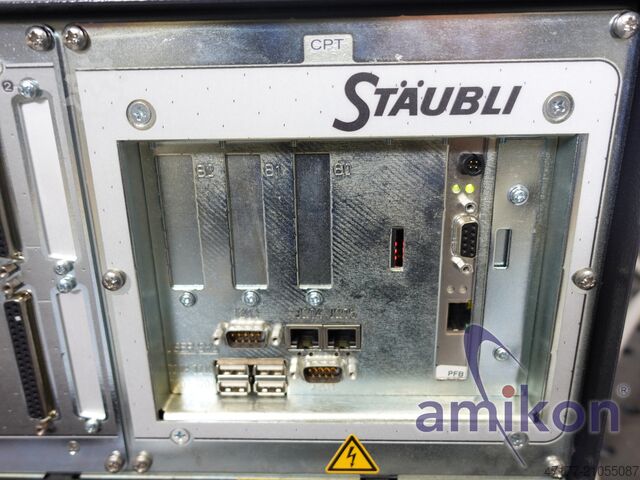 + Teach Pendant | VAL3 | 6-Ach Stäubli TX90L Industrieroboter + CS8C Steuerung