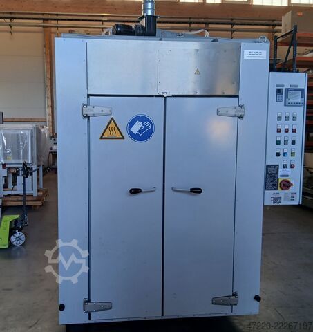 Horno de aire recirculado/horno de cámara 250°C Eliog Lacktrockner 250°C KUV 250/15-10-10 nach DIN 1539