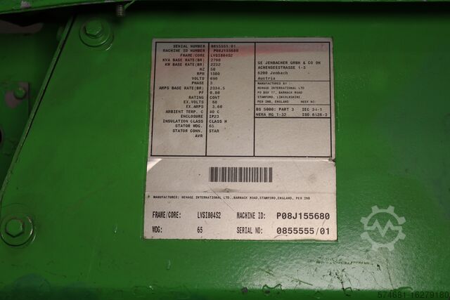 Generator dynamo Stamford LVSI804S2