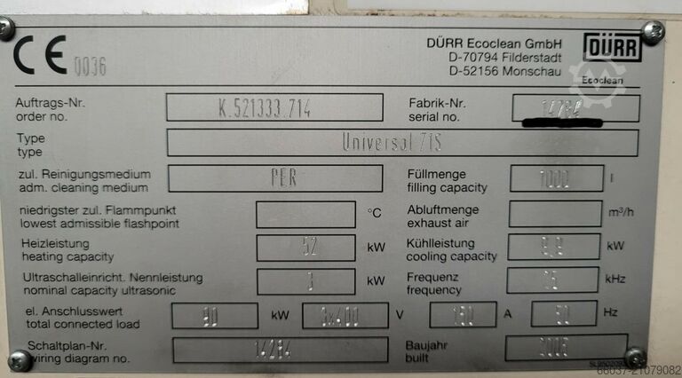 Pul Dürr Universal 71 S