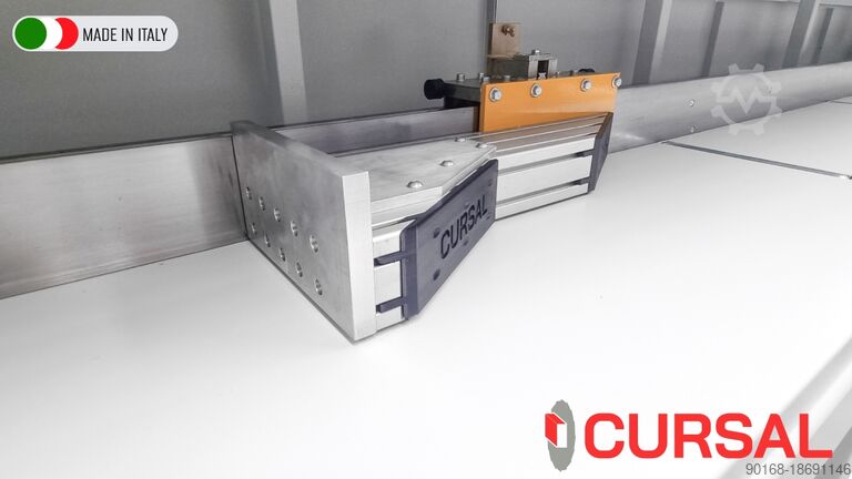 Afkortzaag optimalisator met duwsysteem CURSAL TRSI Ø500 TAGLIO 90° - customizable