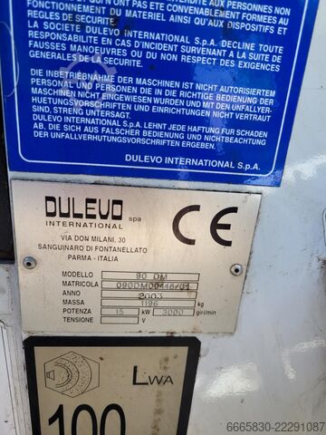 Yol süpürme aracı Dulevo 90 DM