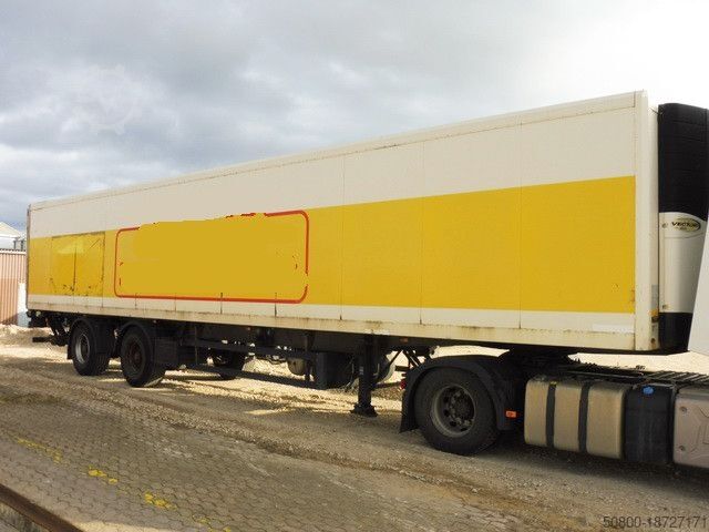 Frigorifik yarı römork ROHR RSK/30 IV, Carrier Vector 1800, Gelenkt, LBW
