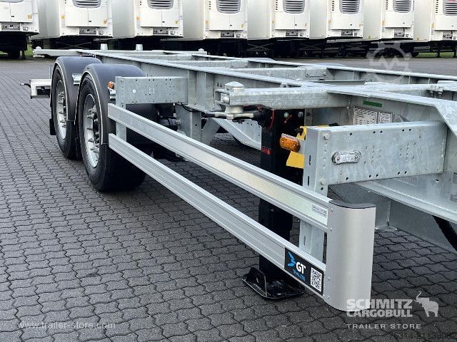 Swap chassis trailer GT Trailers Zentralachsanhänger Wechselfahrgestell Standard