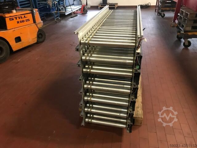 Rollenbaan met aandrijving Nul-drukopbouw Interroll Staudrucklos