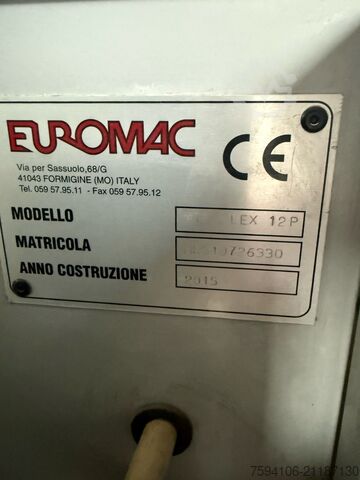 Punching and nibbling machine Euromac MTX Flex 1250