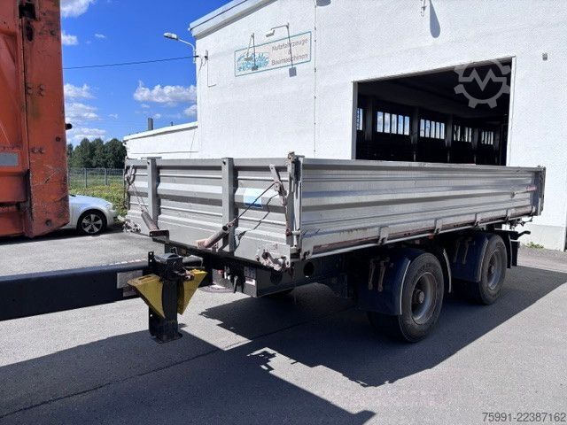 Driezijdige kipperaanhanger FLIEGL Dreiseitenkipper Tieflader TSK 210