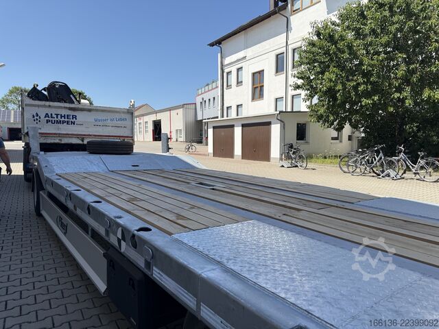 Poluprikolica za niskopodni prevoz Fliegl Tiefladeanhänger DTS 300 Parabel/FH 6,5m