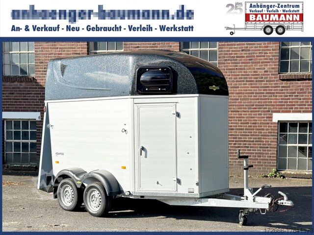 Pferde Anhänger Humbaur EQUITOS ALU 2000 BLACK+ SK 315X165X230CM 2000KG
