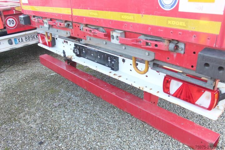 Semirremolque abierto con toldo Kögel semirimorchio centinato coils varios