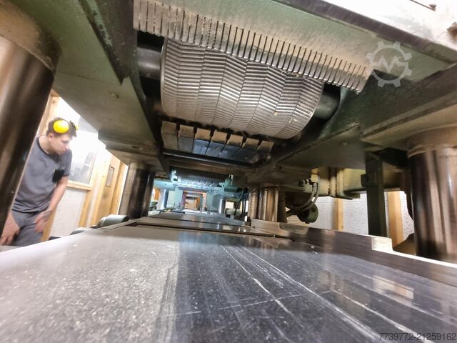 Heavy planer with mechanization Georg Schwarzbeck GmbH & CO KG REX HOMS-410 K