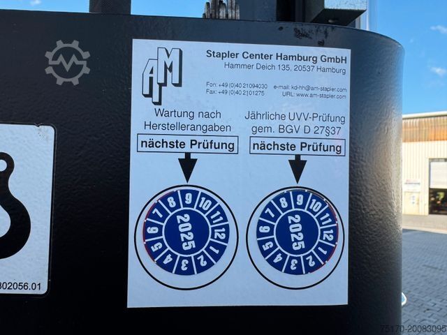 Manual stacker YALE MS 12 AC / Triplex: 4m! / nur 180h! / 2014