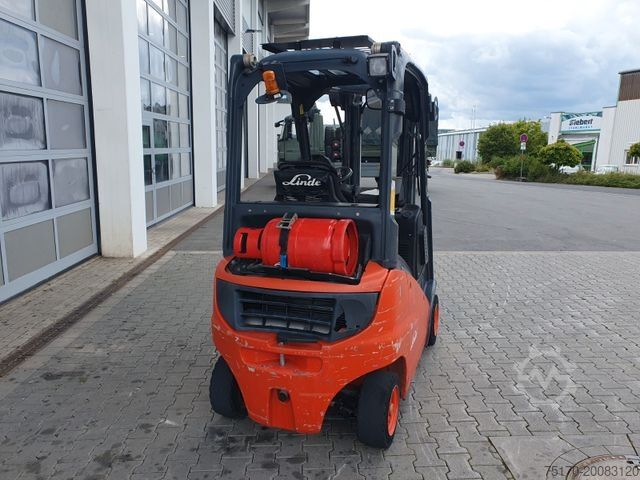 Stivuitor frontal LINDE H16 T-01 / 4,6m /  nur: 3.260h / Gas / SS