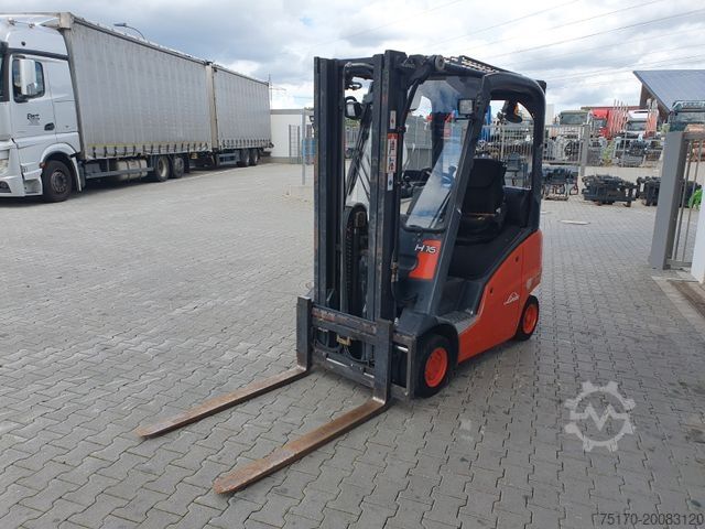 Stivuitor frontal LINDE H16 T-01 / 4,6m /  nur: 3.260h / Gas / SS