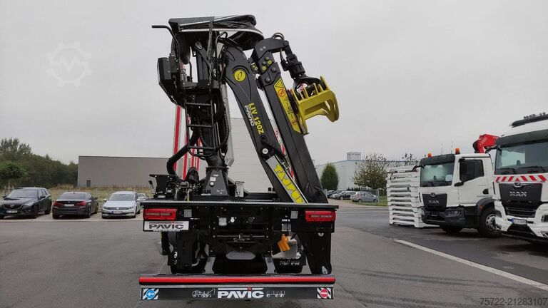 Přepravník dřeva MAN TGX 33.520 6x4 BL Kurzholz Epsilon / Tajfun