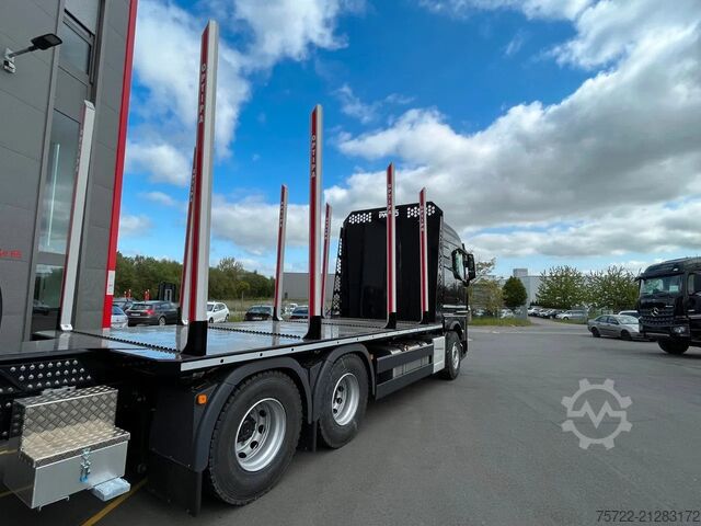 Přepravník dřeva MAN TGX 33.520 6x4 BL PLATTFORM Epsilon Q150Z96