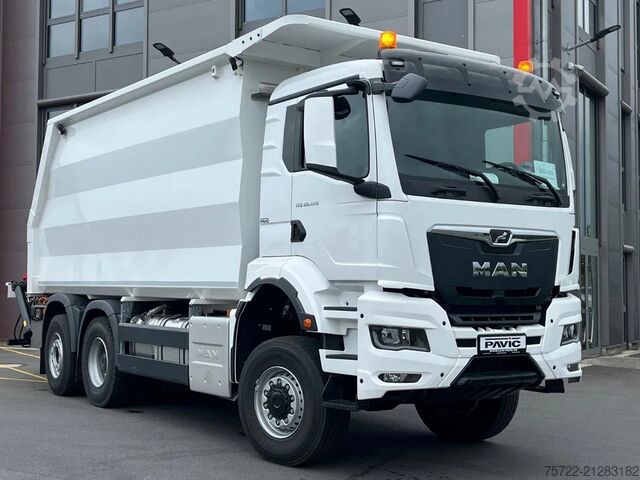 Faanyagszállító MAN TGS 28.480 6x4-4 Kran EPSILON Q170L115 MULDE