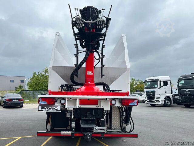 Faanyagszállító MAN TGS 28.480 6x4-4 Kran EPSILON Q170L115 MULDE